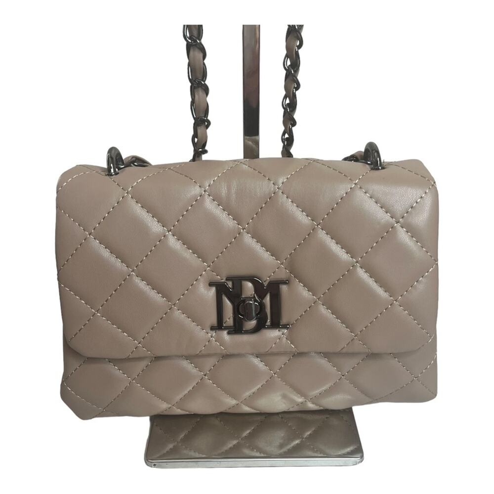 Badgely Mishka - Vegan Leather - Brown , Tan  small purse